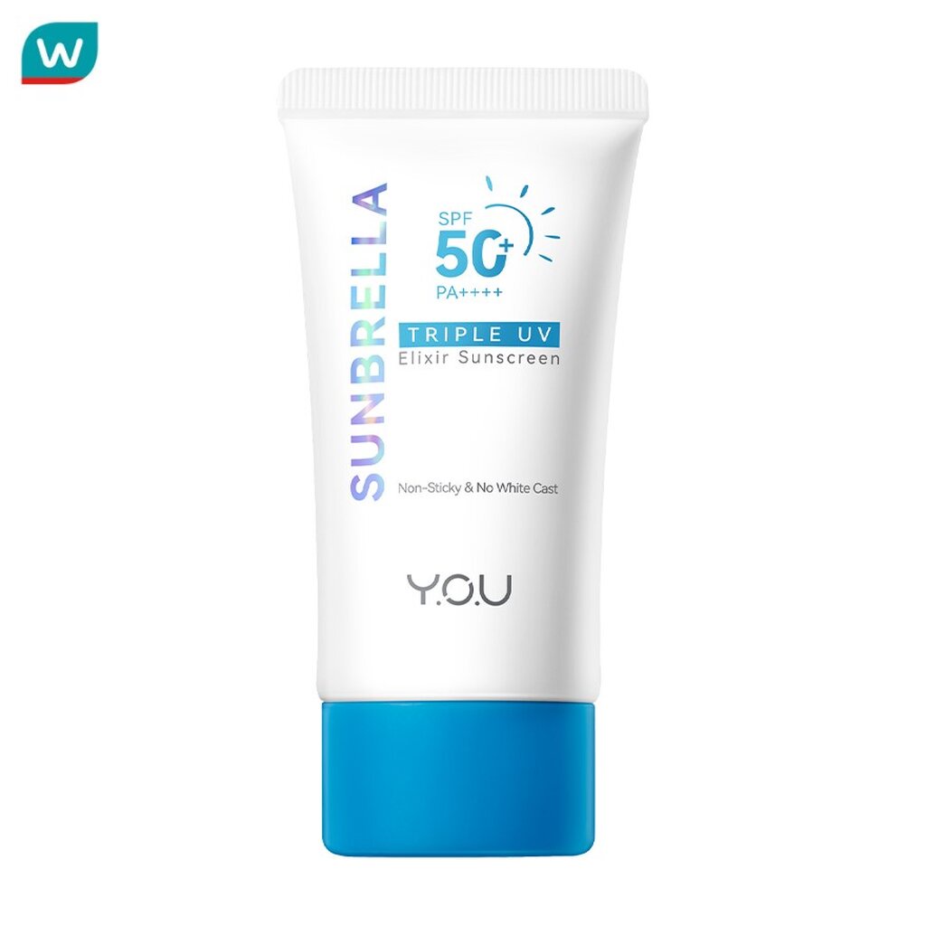 Y.O.U วาย.โอ.ยู ซันเบรลล่า อินเทนซีฟ แคร์ อะควา ซันสกรีน SPF50+ PA++++ 40มล.