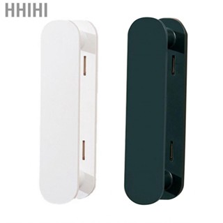 Hhihi Retractable Hanger Storage Rack Plastic Wall Mounted Folding Cloth Organization for Laundry Room