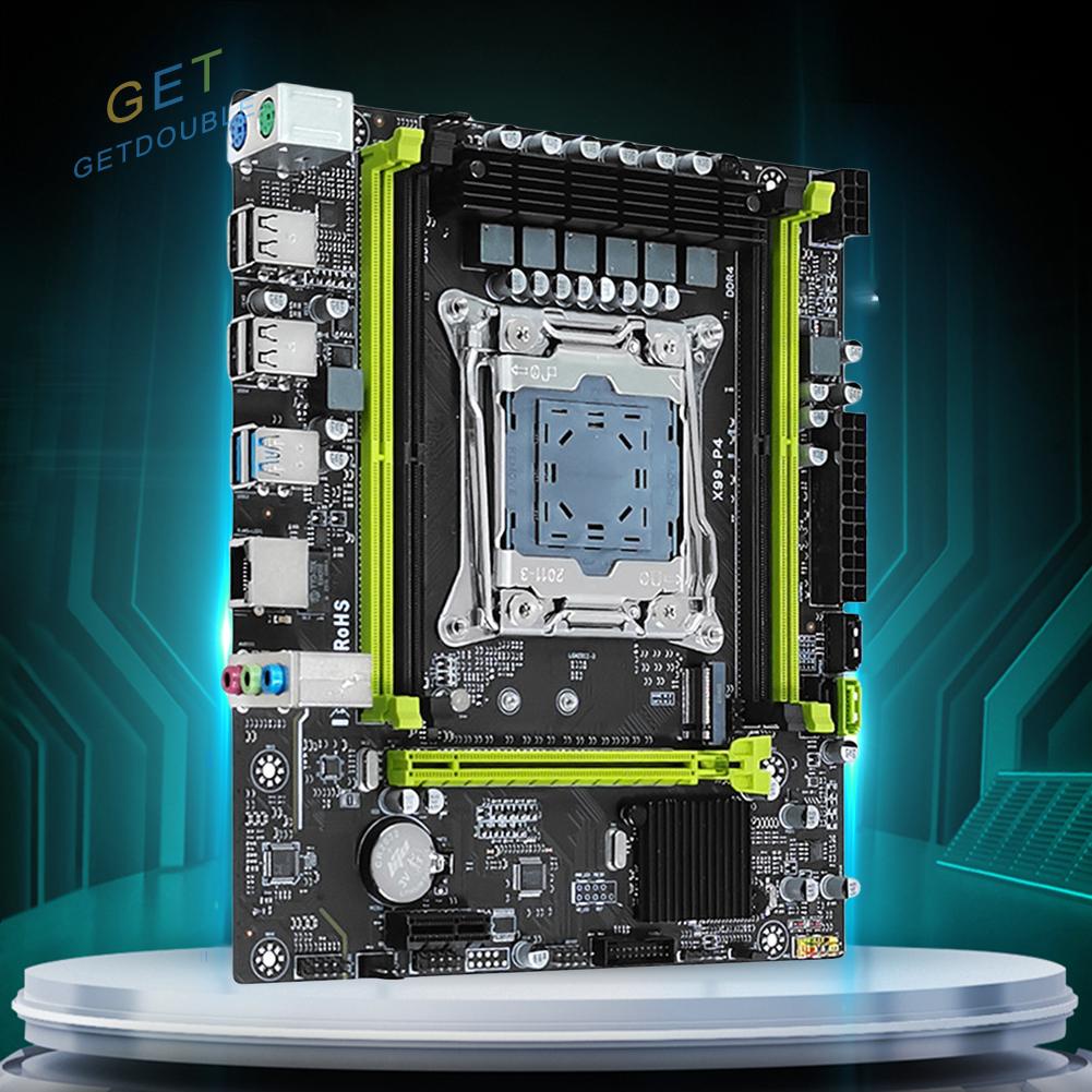 [Getdouble.th] X99 ชุดเมนบอร์ดหน่วยความจําคอมพิวเตอร์ DDR4 RAM LAG 2011 NVME M.2 128GB
