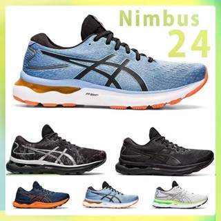 Seshi Pure Original Nimbus 24 รองเท้ากีฬา รองเท้าวิ่ง ดูดซับแรงกระแทก สําหรับผู้ชาย และผู้หญิง