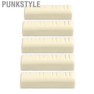 Punkstyle Mandolin Bridge Nut 3.5cm Easy Installation Accessory Standard Design Plastic Durable 8 String for Playing