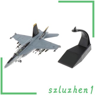 [Szluzhen1] โมเดลเครื่องบินรบ 1/100 ScaleF/A-18 พร้อมขาตั้ง