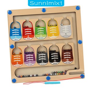 [Sunnimix1] ของเล่นเขาวงกต เขาวงกต และตัวเลข สําหรับสอนเด็ก