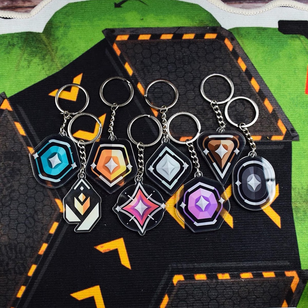 พวงกุญแจ จี้เกม Valorant Astra Killjoy Jett Sova Cypher เหมาะกับของขวัญ สําหรับผู้หญิง และผู้ชาย