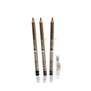 [📦 ส่งด่วน - ราคาถูก ]ดินสอเขียนคิ้ว แบบมีกบเหลาในตัว Ashley Waterproof Eyebrow Pencil (AP052)