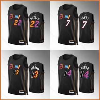 Yt3 เสื้อกีฬาแขนกุด ลาย NBA Jersey Miami Heat Butler Adebayo Lowry Herro Classic พลัสไซซ์ TY3