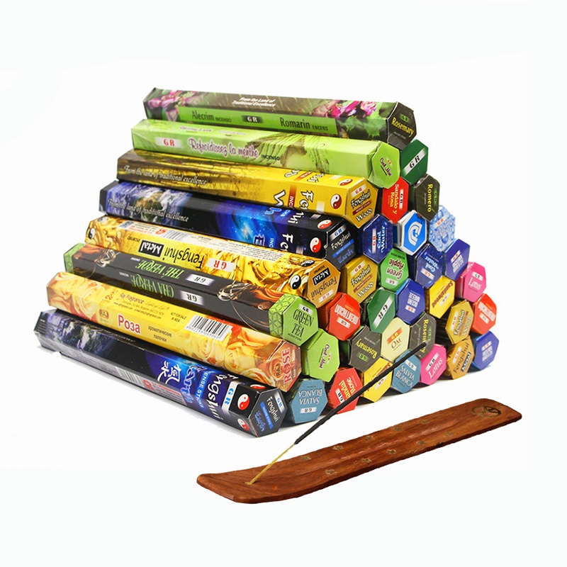 Y Original Indian Incense 20 Sticks Meditation Palo Santo White Sage Incense Room Toilet Deodorizati