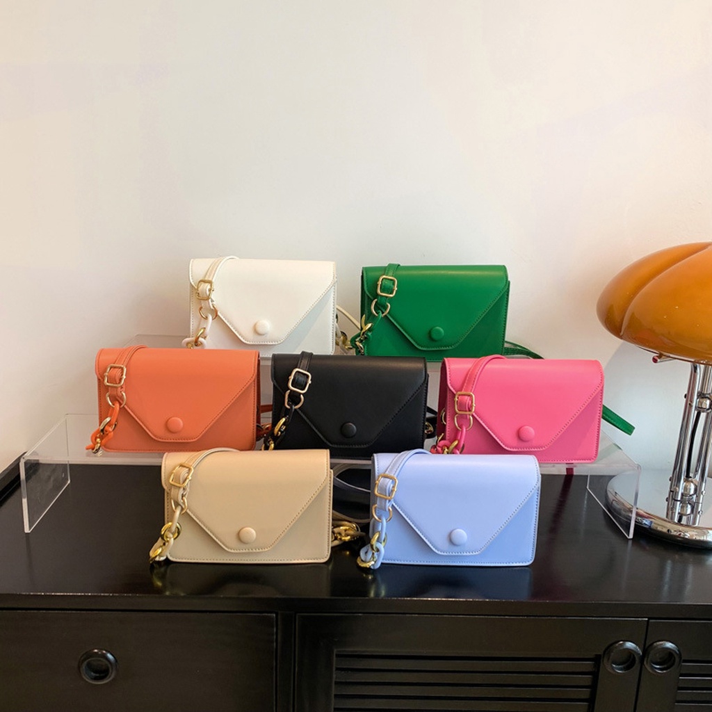 【ลดล้างสต๊อก】miss bag fashion กระเป๋าสะพายข้าง สไตล์เกาหลี รุ่น D-1526