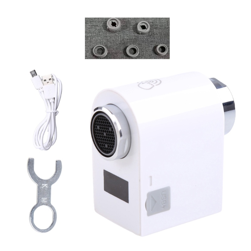 จีเจ* เซนเซอร์ Faucet Fast Response Sensor Faucet Adapter ABS สําหรับรูปแบบบ้านต่างๆ