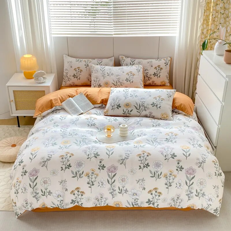 Printing Duvet Cover Single Double Queen Size Quilt Cover High Quality Comforter Cover Skin Friendly