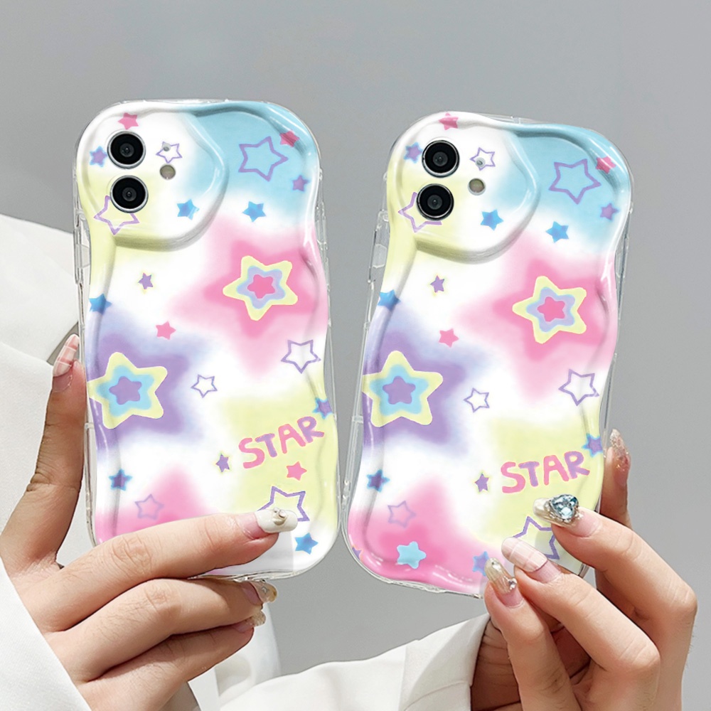 คลื่น เเคสโทรศัพท์ For Vivo Y17S Y11 Y22 Y16 Y15S Y36 Y12 Y02 Y30 Y15 Y20 Y35 Y22S Y15A Y21S Y21A Y17 Y20A Y12A Y02S Y21