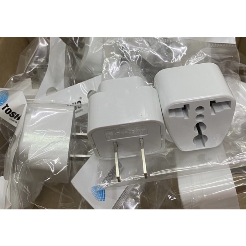 ถ่านกระดุม TOSHINO ปลั๊กแปลงขารุ่นCO-7B