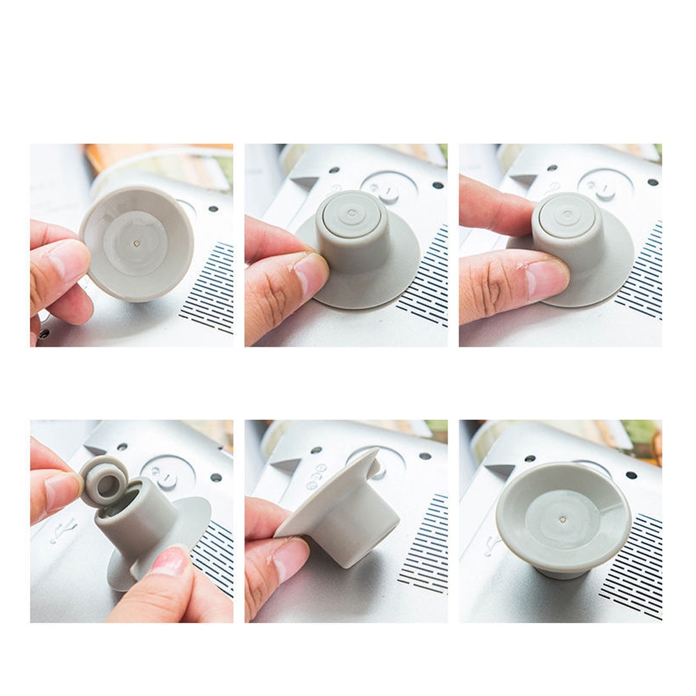 ขารองโน๊ตบุ๊ค แบบPVC นิ่ม กันลื่นสําหรับโน๊ตบุ๊ค คอมพิวเตอร์ เพิ่มความสูงเพื่อระบายความร้อน  รุ่น1978 - รูปที่ 6