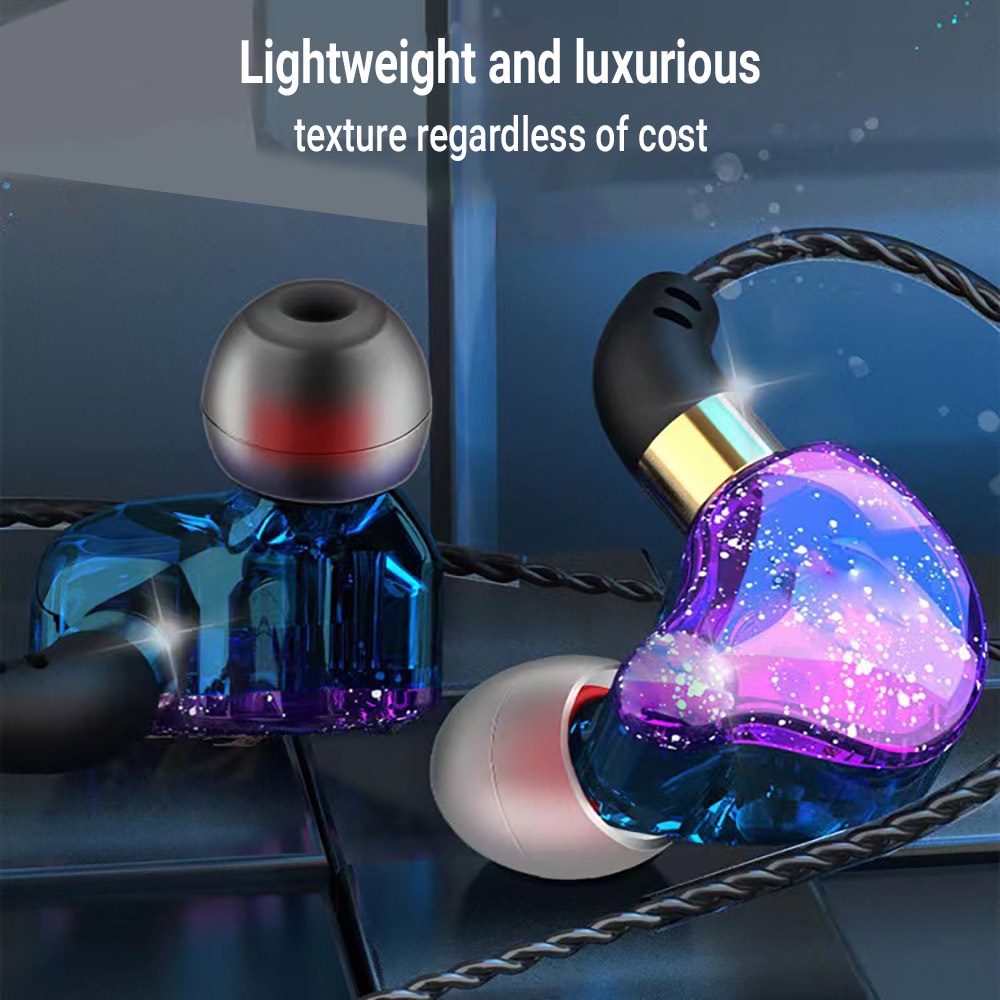 QKZ AK6-Pro หูฟังอินเอียร์ หูฟังแบบมีสาย หูฟังถอดสายได้ Earphone in ear Smalltalk หัวเสียบ aux 3.5 มม ไมโครโฟนในตัว