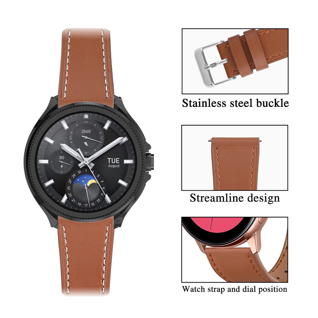 for xiaomi watch 2 Pro สาย strap สายหนัง สายรัดข้อมือกีฬา xiaomi watch 2 Pro เคส เกราะป้องกัน xiaomi watch 2 Pro ฟิล์ม - รูปที่ 2
