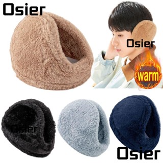 Osier1 ที่ปิดหูกันหนาว ผ้ากํามะหยี่ขนนิ่ม แบบหนา ให้ความอบอุ…