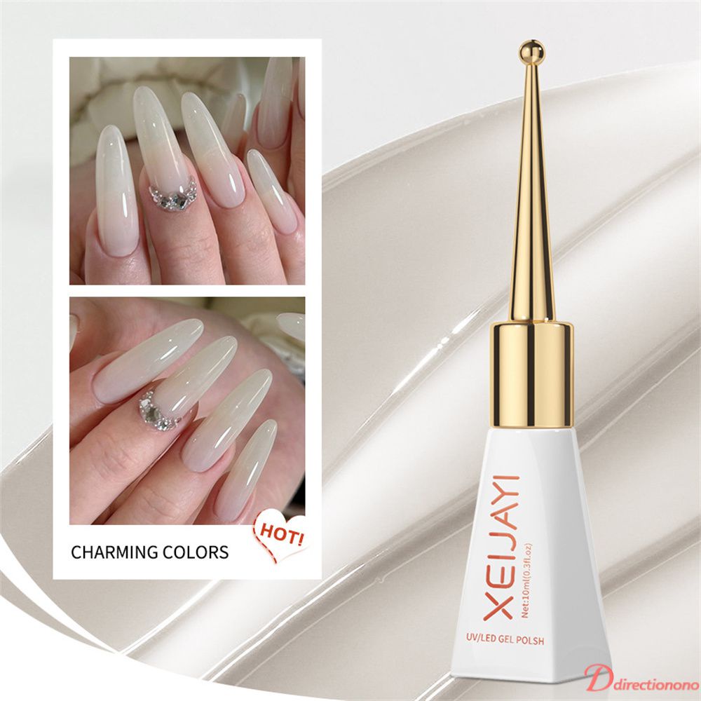 Xeijayi 28 สีเล็บใหม่ยอดนิยมสีเดียวเล็บกาว Phototherapy ยาวนาน No-wash กาวเล็บ Salon พิเศษ DIRE