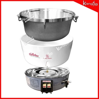 LUCKY FLAME หม้อหุงข้าวแก๊สลัคกี้เฟลม รุ่น LR-55A ขนาด 10 ลิตร ระบบอัตโนมัติ สามารถเลือกชุดหัวปรับได้
