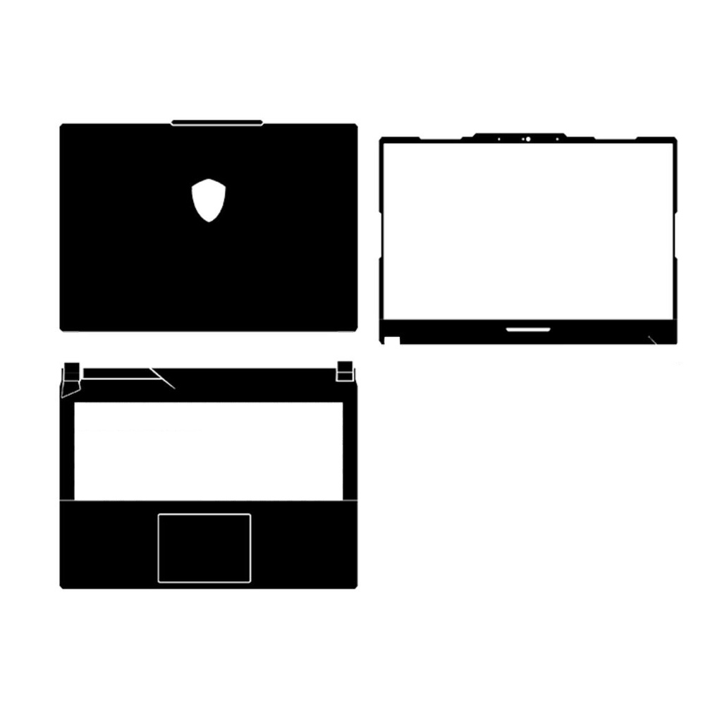 สติกเกอร์ฟิล์มติดแล็ปท็อป หลายสี สําหรับ 2023 MSI Cyborg 15 A12V