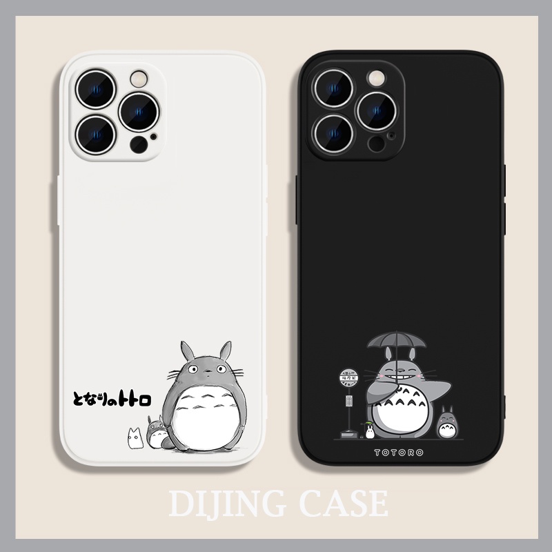 เคสโทรศัพท์มือถือ ลายการ์ตูนอนิเมะ My Neighbor Totoro Doudoulong น่ารัก สําหรับ iPhone15 iPhone14promax 13Pro 11Pro 12mini 8plus7 6s xr xsmax