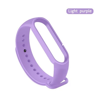 สายนาฬิกาข้อมือ ซิลิโคน โพลีโครเมี่ยม อุปกรณ์เสริม สําหรับ Xiaomi Mi Band 7 6 5 4 3 MiBand 3/4 Band5 Band6