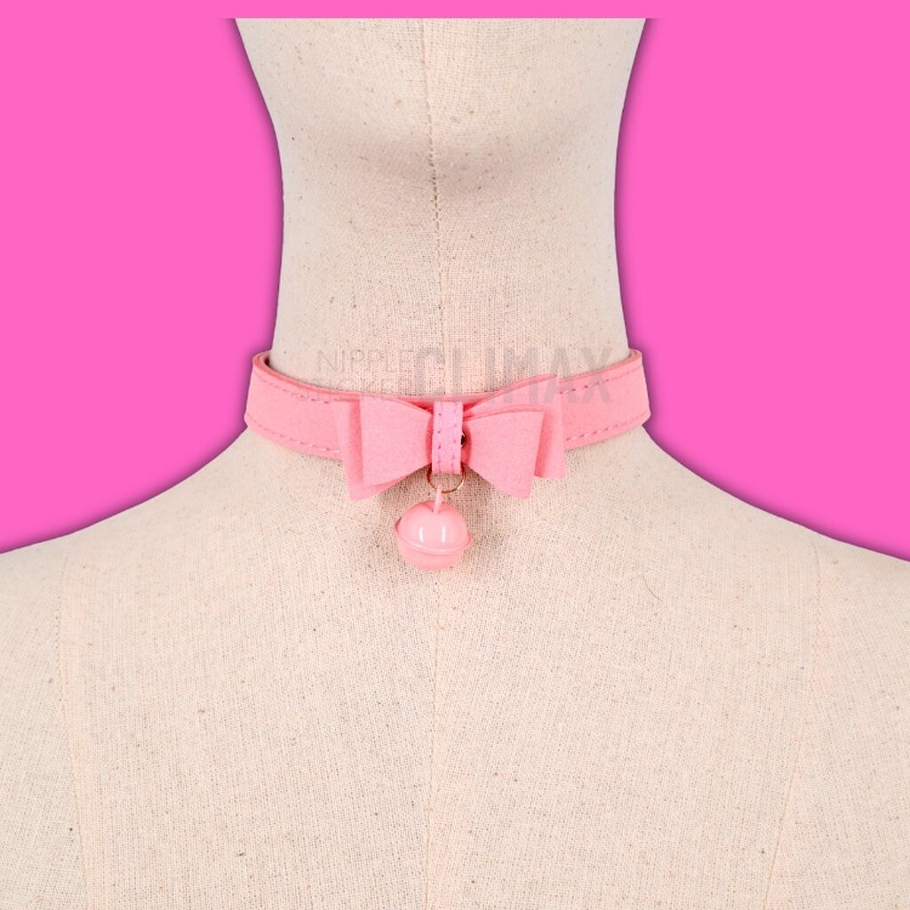 โชคเกอร์ Choker โบว์ กระดิ่ง กระพรวน สร้อยคอ โชคเกอร์หนังเทียม ปลอกคอเซ็กซี่ ปลอกคอ ชุดชั้นใน ชุดนอนไม่ได้นอน
