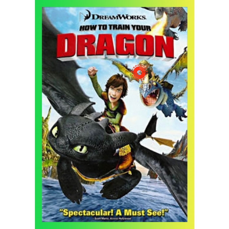 NEW DVD How to Train Your Dragon อภินิหารไวกิ้งพิชิตมังกร (เสียง ไทย/อังกฤษ | ซับ ไทย/อังกฤษ) DVD NE