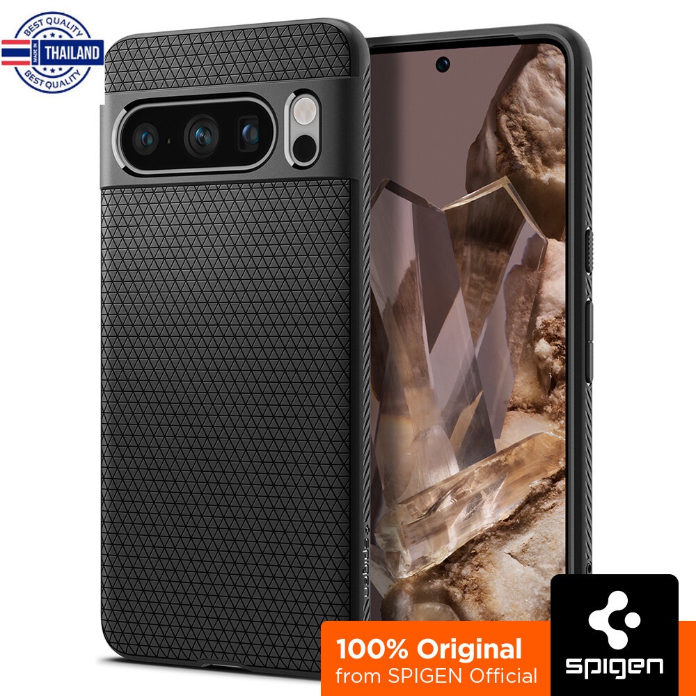 เคสสำหรั Pixel 8 Series Liquid Air เคสศัพท์มือถือTPU สีดำ กันกระแทก / เคส Google Pixel 8 Pro /  เคส 