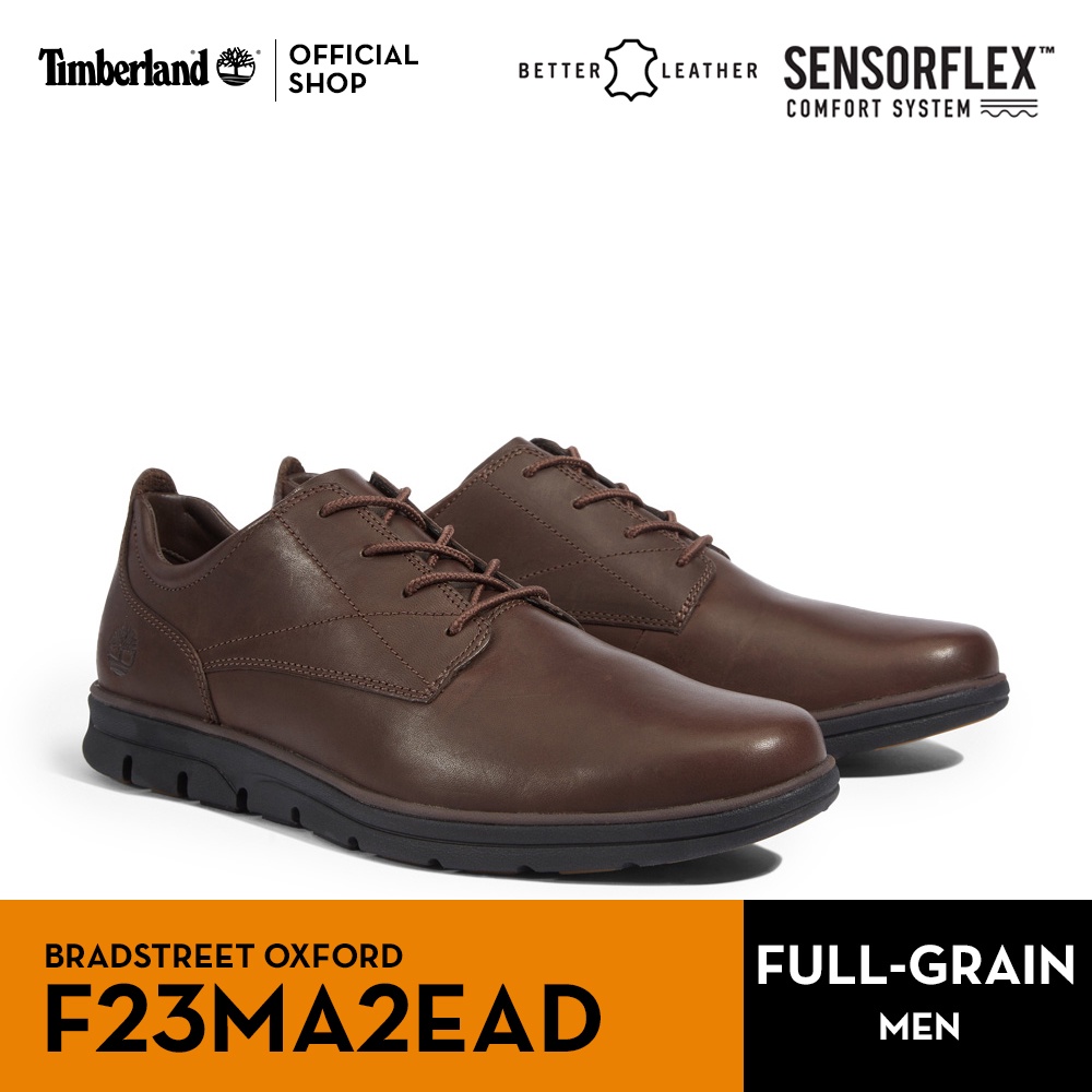 Timberland Men’s Bradstreet Leather Oxford รองเท้าทำงานผู้ชาย (F23MA2EAD)