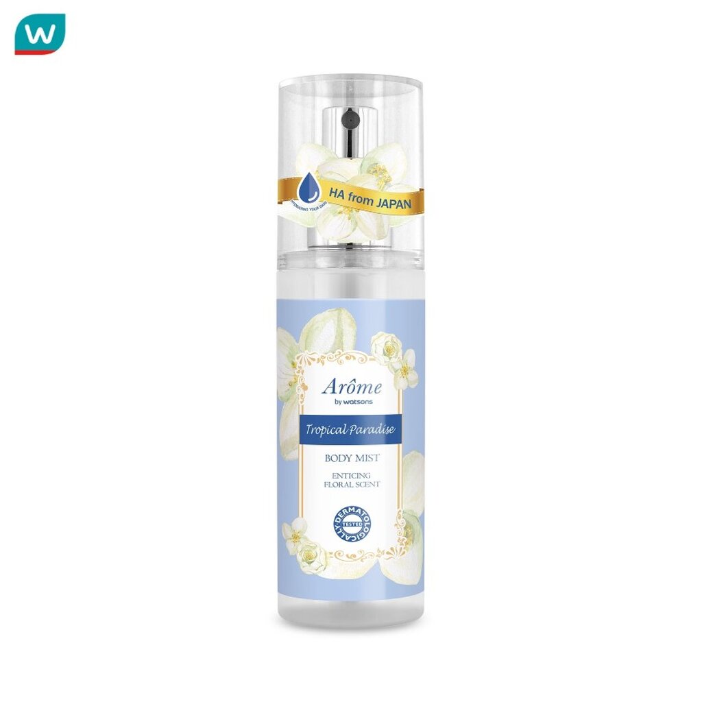 Arome by Watsons อะโรมิ บาย วัตสัน ทรอปิคอล พาราไดซ์ บอดี้ มิสท์ เอนไทซิ่ง ฟลอรัล เซ็นท์100มล.