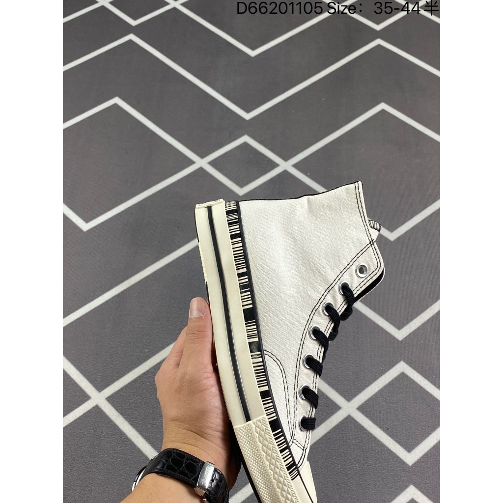 Converse Chuck 1970s ผ้าใบด้านบนสูงระบายอากาศใหม่รองเท้าสบาย ๆ ร้อยแผ่นgenuine แท้%fashion