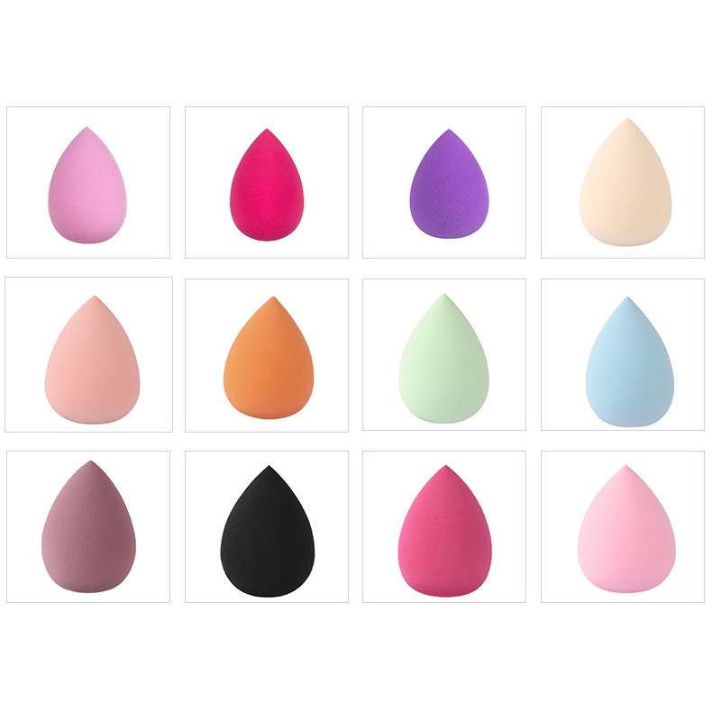 ฟองน้ํา MakeupWater Drop Mini Cotton 20 * 30mm