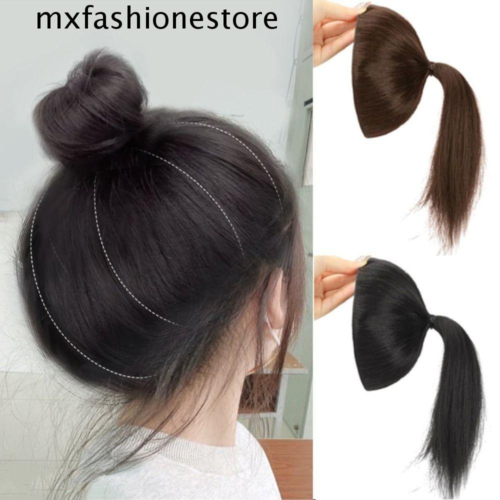 Mxfashione แผ่นรองวิกผม แบบนุ่ม ไร้รอยต่อ เพิ่มวอลลุ่ม แฟชั่นสร้างสรรค์