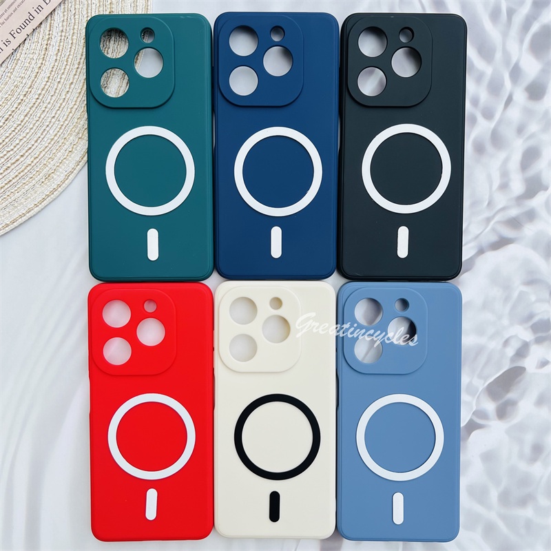 Infinix Smart 8 Pro X6525B / Smart 8 Plus X6526 / Smart 8 HD X6525 / Smart 8 X6525 เคสโทรศัพท์แม่เหล