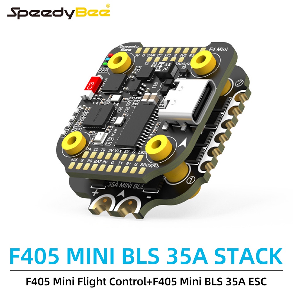 Speedybee F405 Mini Stack Flight Controller FC BLS 35A V2 3-6S 20x20 4-in-1 ESC รีโมทคอนโทรลอะไหล่ R