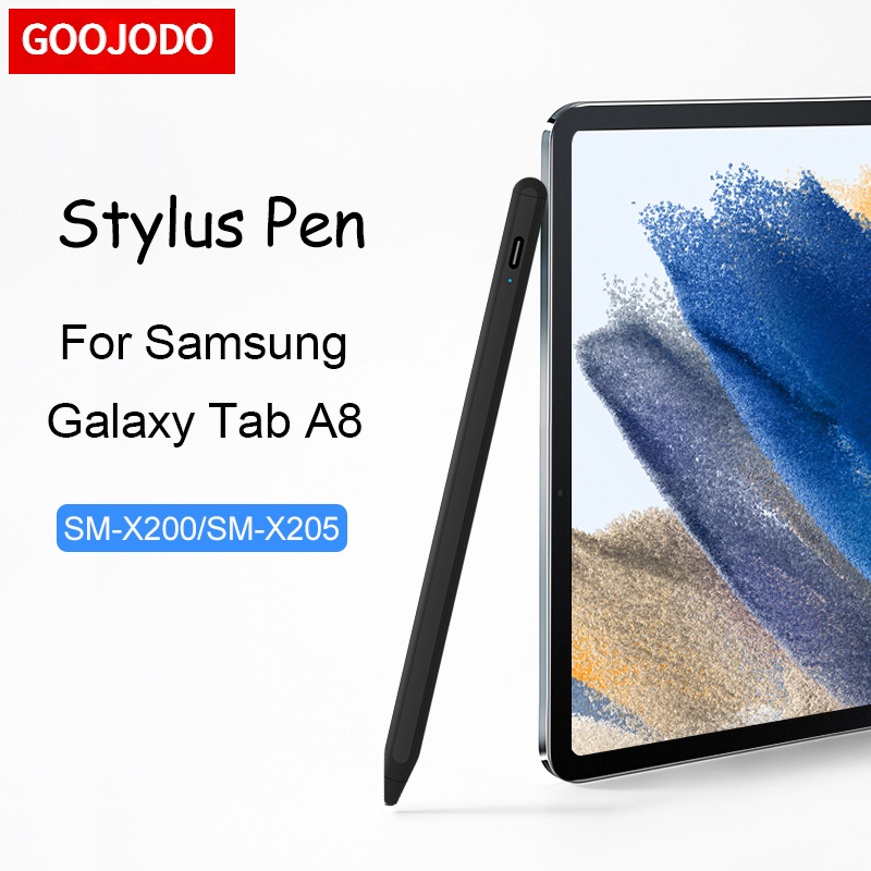 Goojodo ปากกาสไตลัส ชาร์จได้ สําหรับแท็บเล็ต Samsung Galaxy Tab A8 SM-X200 X205 A7 S8 UItra