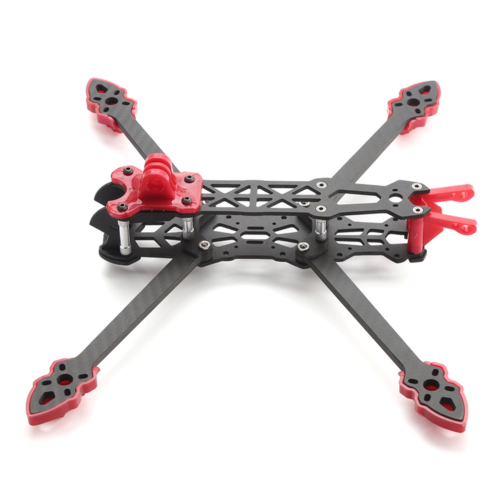9imod Mark4 กรอบโดรนแข่งขัน คาร์บอนไฟเบอร์ 7 นิ้ว FPV 295 มม. พร้อมแขน 5 มม. และอะไหล่พิมพ์ลาย