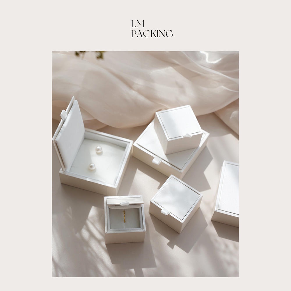 กล่องไม้พรีเมี่ยม สําหรับใส่เครื่องประดับ แหวน สร้อยคอ ต่างหู และป้าย