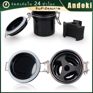 ถังเก็บกาวติดขนตา ป้องกันการรั่ว  200ml ความจุขนาดใหญ่สำหรับ…