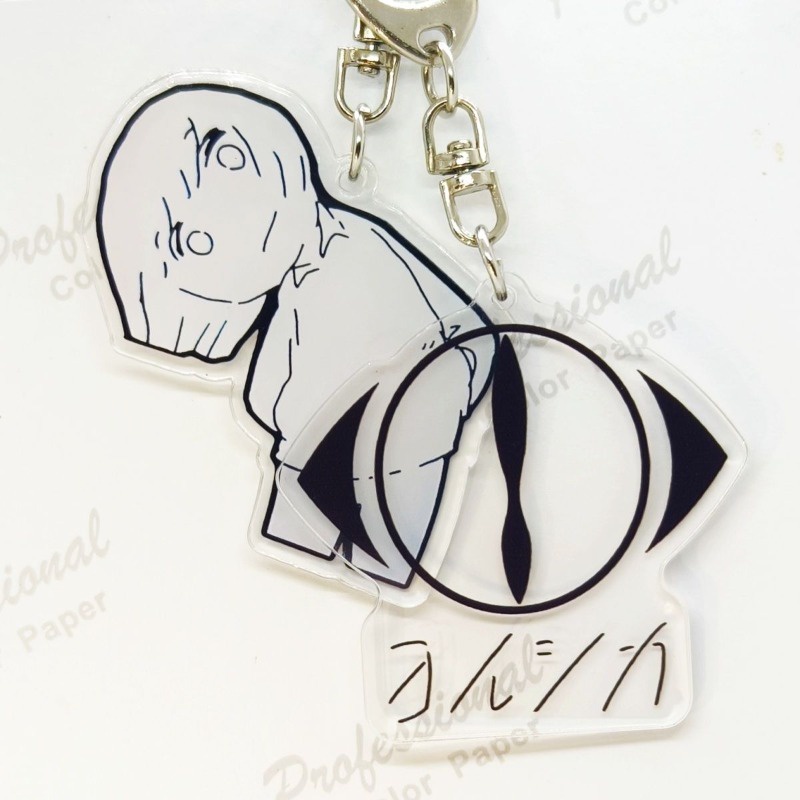 Yorushika อะนิเมะพวงกุญแจ Nbuna Suis อะคริลิค Key Chain ルSHI กระเป๋า Pendent อุปกรณ์ตกแต่งการ์ตูนสินค้าแสดงของเล่นคอลเลกชัน