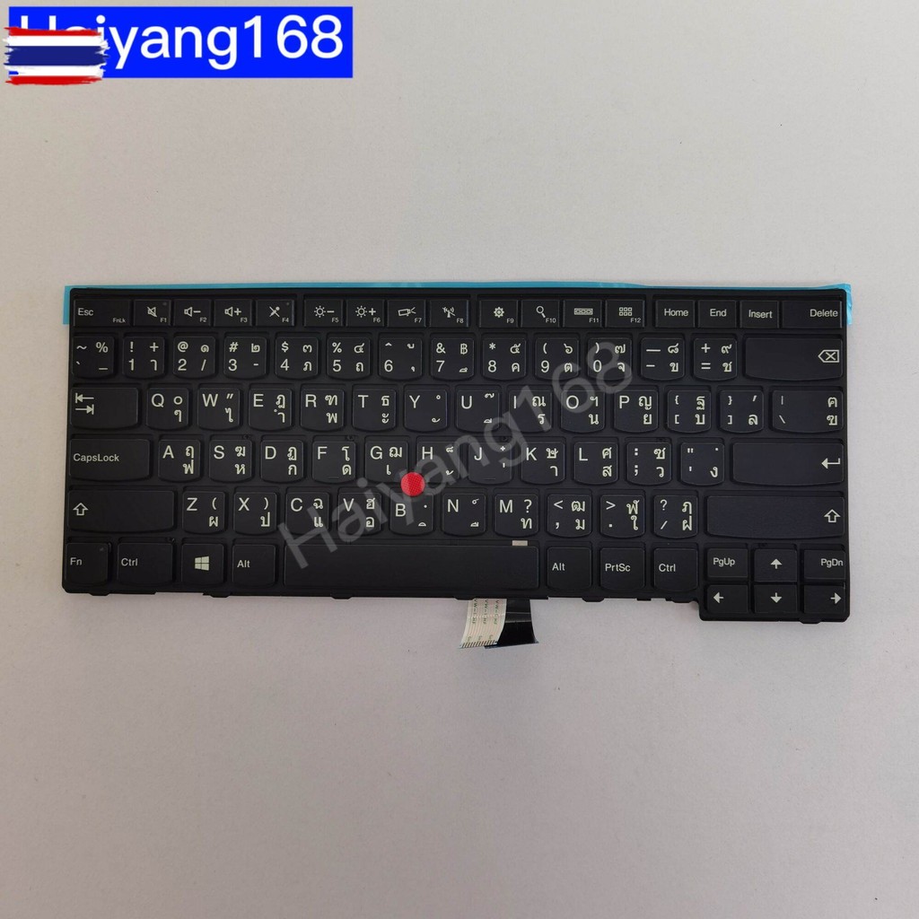 Keyboard คีย์อร์ดโน๊ตุ๊ค​ ใช้ก้ Lenovo Thinkpad T440 E440 L440 E431 T431s T440P T440S S440 ไทย-อังกฤ