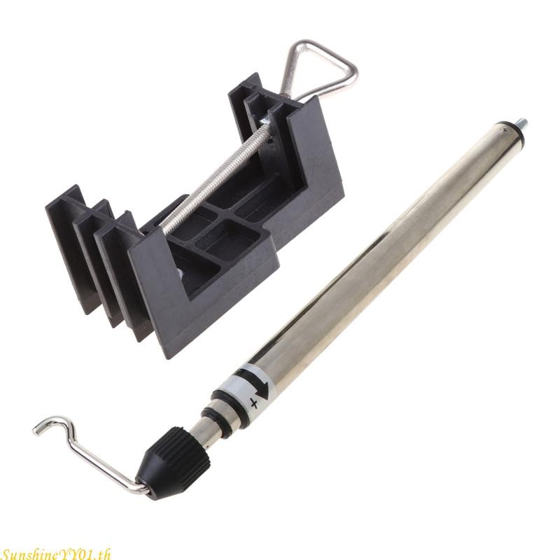 Sun Clamp-on Flex Shaft สว่านเครื่องเจียรแบบหมุน ขายึดขาตั้ง ไม้แขวนเสื้อพร้อมดาดฟ้า