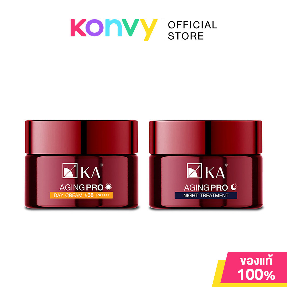 KA Set 2 Items Aging Pro Day Cream SPF38 PA++++ 30g + Night Treatment 30g..