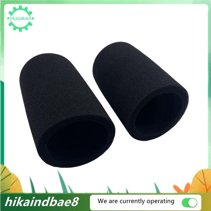 [hIkaai] กระจก 2 ชิ้นสําหรับ Shure SM7B ไมโครโฟน Pop ฝาครอบกรองลดเสียงรบกวนฟองน้ําโฟมเปลี่ยนอะไหล่อุ