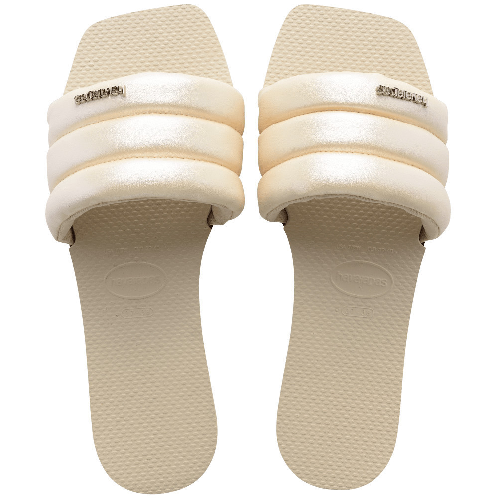 HAVAIANAS รองเท้าแตะผู้หญิง YOU MILAN METALLIC CREAM 41483360121F_U4CMXX