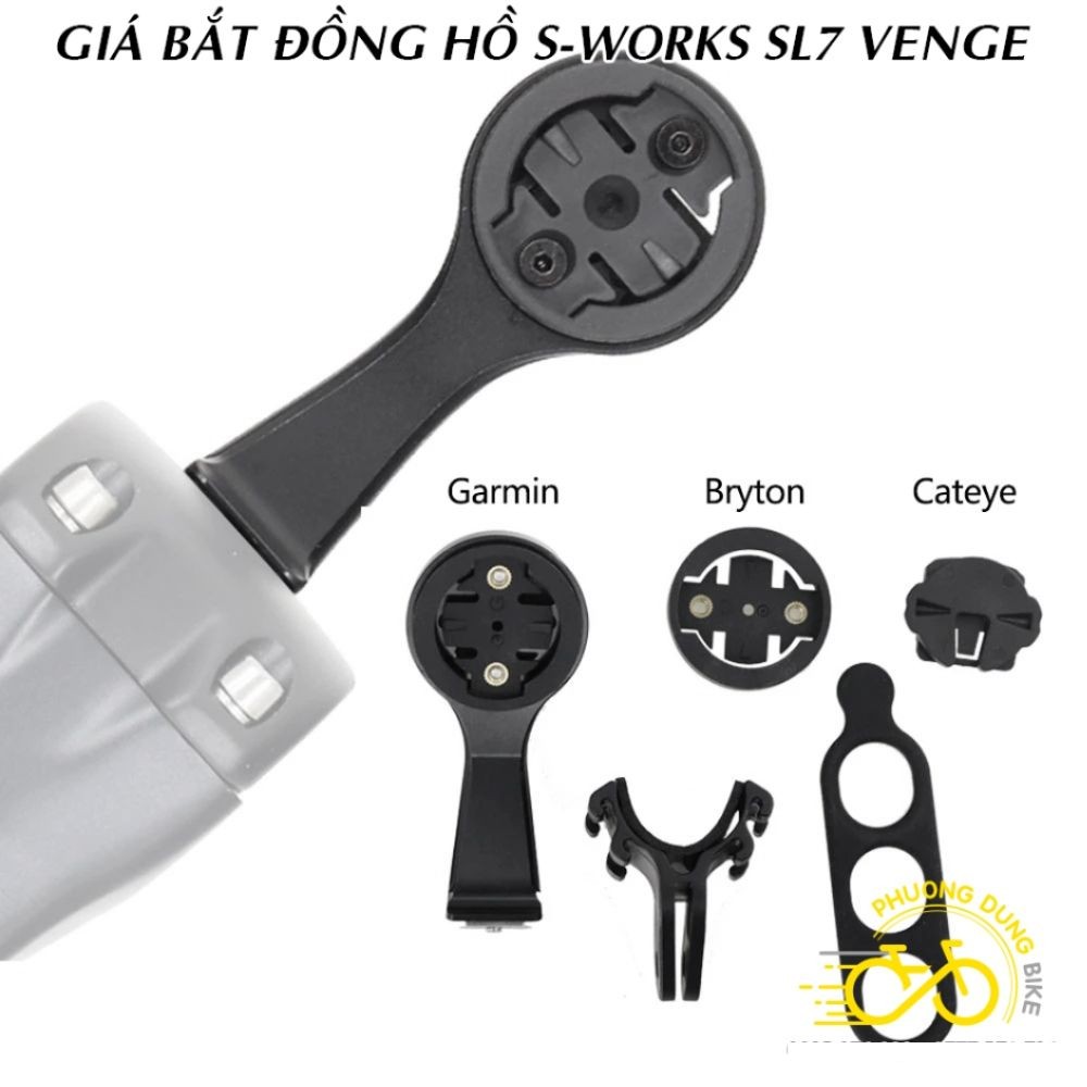 ขายึดนาฬิกาอะลูมิเนียมสําหรับจักรยาน S-works SL7 Venge