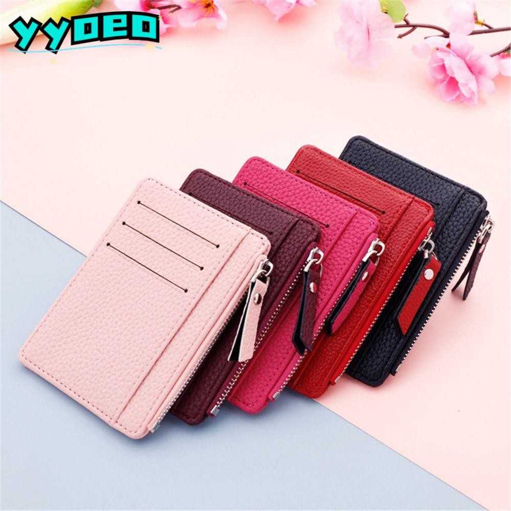 Yyoeo Purse Coin Bag Business Multi-Card Bit Card Holder for Women