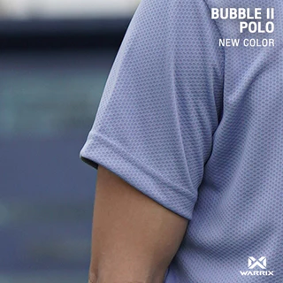 ถูกชัวร์ไม่มั่วนิ่ม เสื้อโปโล WARRIX WA-3329 WA-PLA029 คอจีน BUBBLE II แท้100%