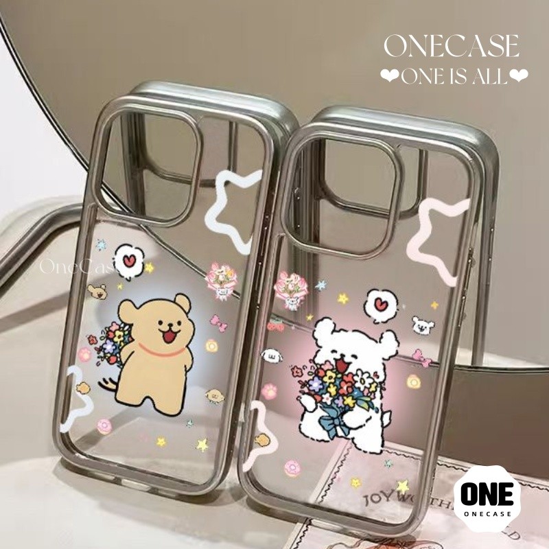 เคสไอโฟน สำหรับ IPhone 11 14 16 13 15 12 Pro Max 8Plus 7Plus 15 8 7 Plus XS Max XR X SE Pompompurin Maltese คู่ หวาน เคส