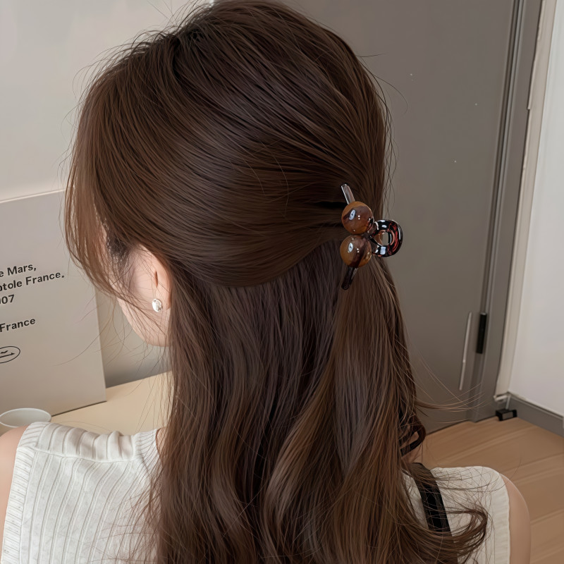 High-End Feeling Half-Tie Hair Small Grab Clip Female 2026 กิ๊บติดผมสไตล์ใหม่ ราคา ถูกที่สุด ดีลบีเคเค แกลเลอรีภาพที่ 4